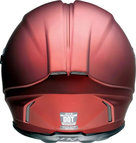 Z1R Jackal Helmet - Satin - Red - XL - 0101-14825 - 第 5/5 張圖片