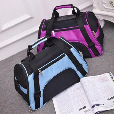 Pet Dog Cat Carrier Soft Sided Comfort Bag Travel Case Airline Approved