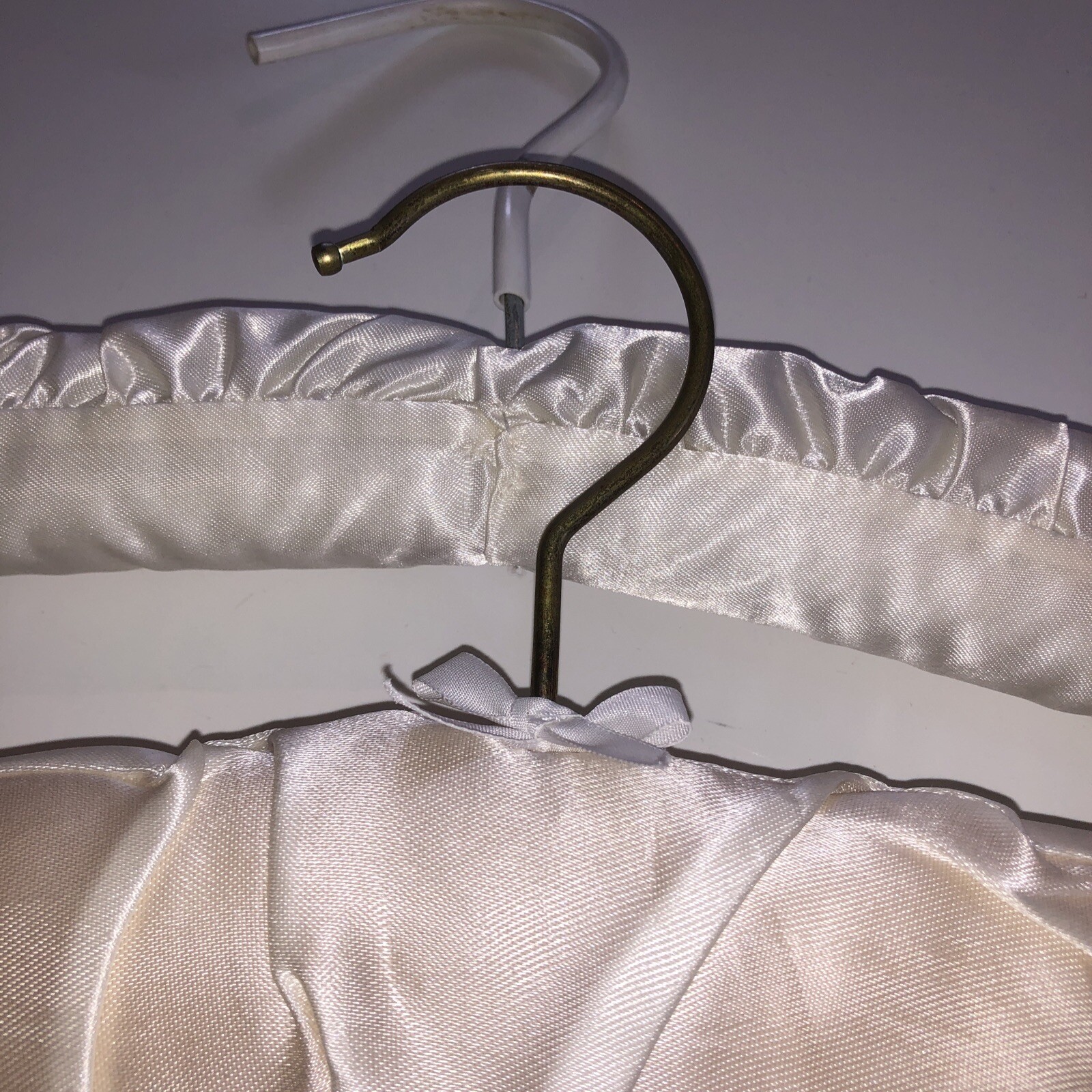 2 Padded Coat Hangers eBay