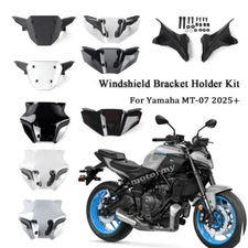 Windshield Wind Screen Windguard Accessories Kit For Yamaha MT-07 MT 07 2025