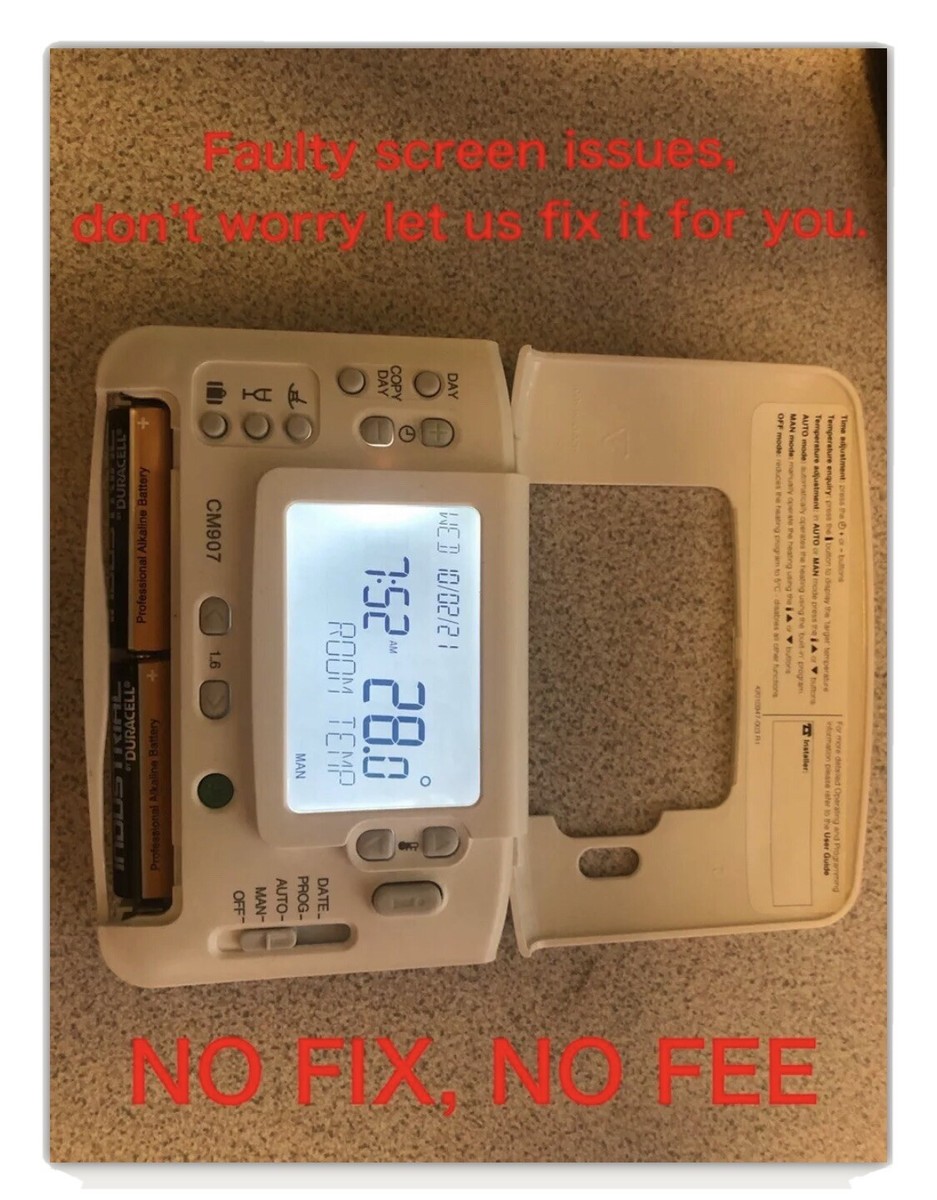 Honeywell Thermostat cm901/cm907/cm921/cm927 LCD Screen Repair 100% Service