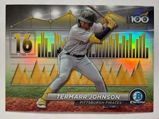 2024 Bowman Chrome #BTP-16 Termarr Johnson Top 100 Pittsburgh Pirates NM