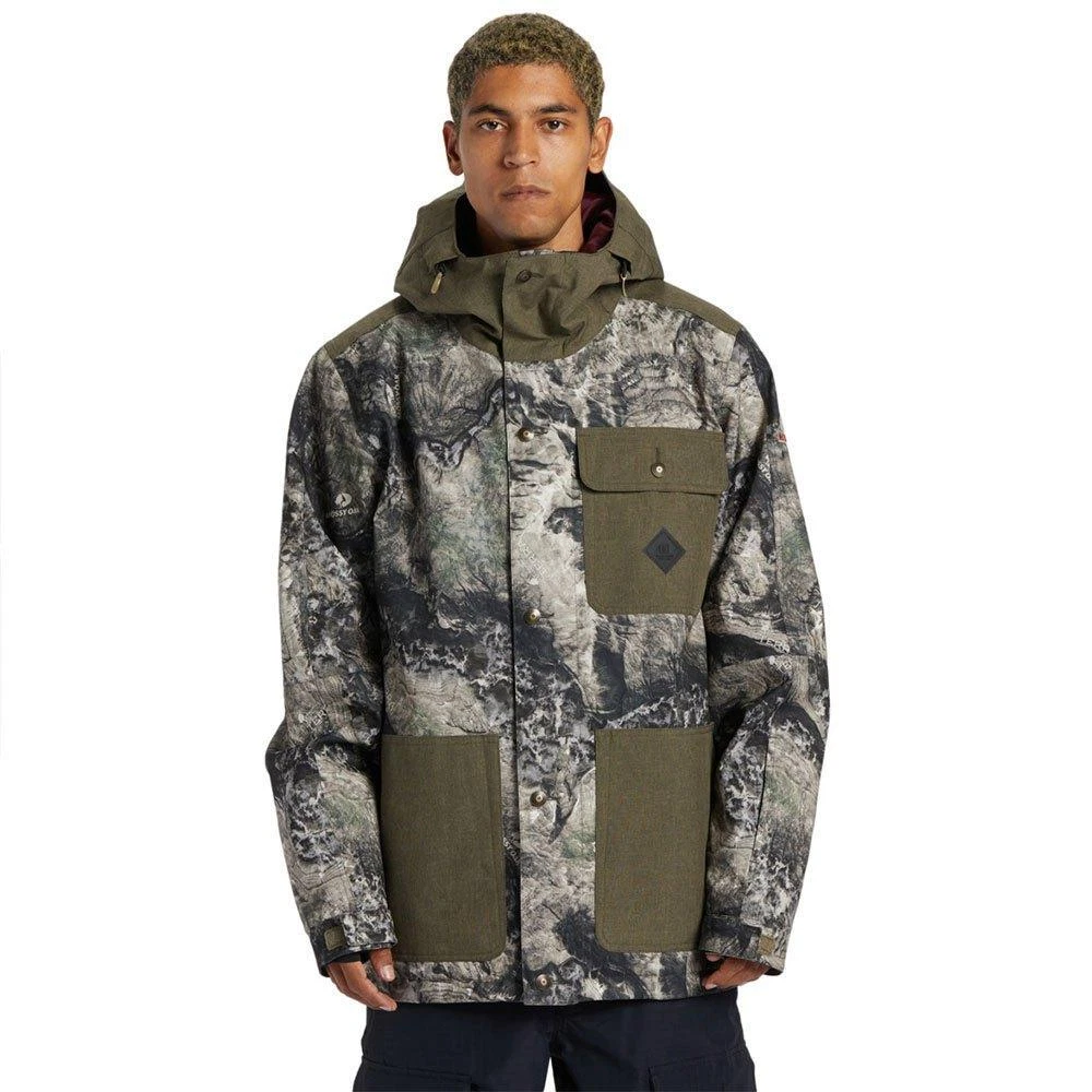 Dc Servo Jacket Chaqueta Snowboard Hombre Mossy Oak Terra Coyote Camo AI23