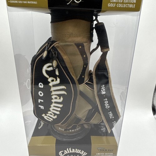 Callaway Arnold Palmer Limited Edition Miniature Golf Staff Bag 50th Masters Neu in OVP - Bild 8 von 17