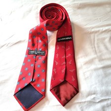2 Beautiful Ties Jacquard Silk Business EUC