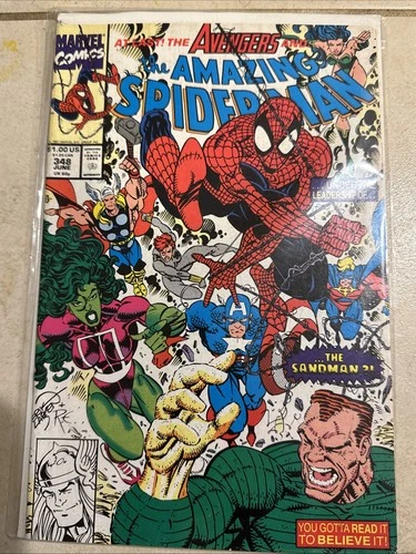 Amazing Spider-Man # 348 -  | FN/NM | Copper Age Marvel Comics 1991