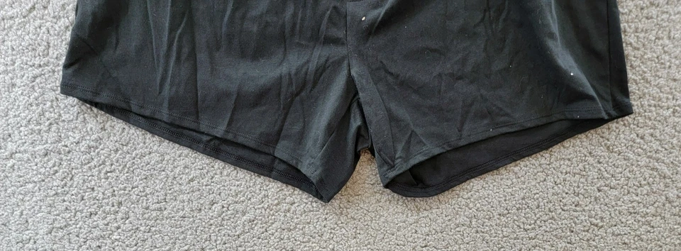 Boxers ajustados tejidos GAP para hombre M negro logotipo cintura elástica tirar Foto 4 de 4