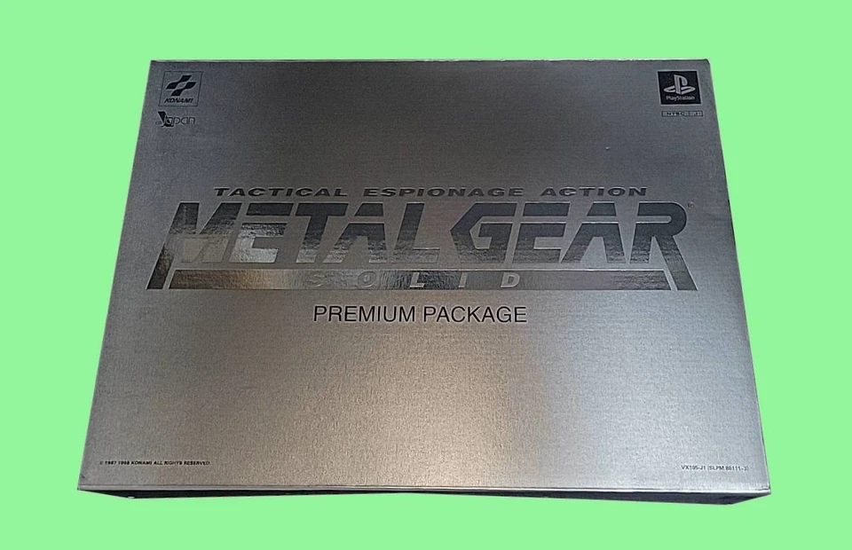 Metal Gear Solid Premium Package Japan - Japanese SEALED Except for the Game PS1, foto 1 di 5