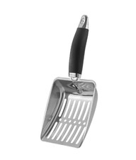 Metal Cat Litter Scoop Long Handle Cleaning Shovel for Dogs Cats Pet Waste tool