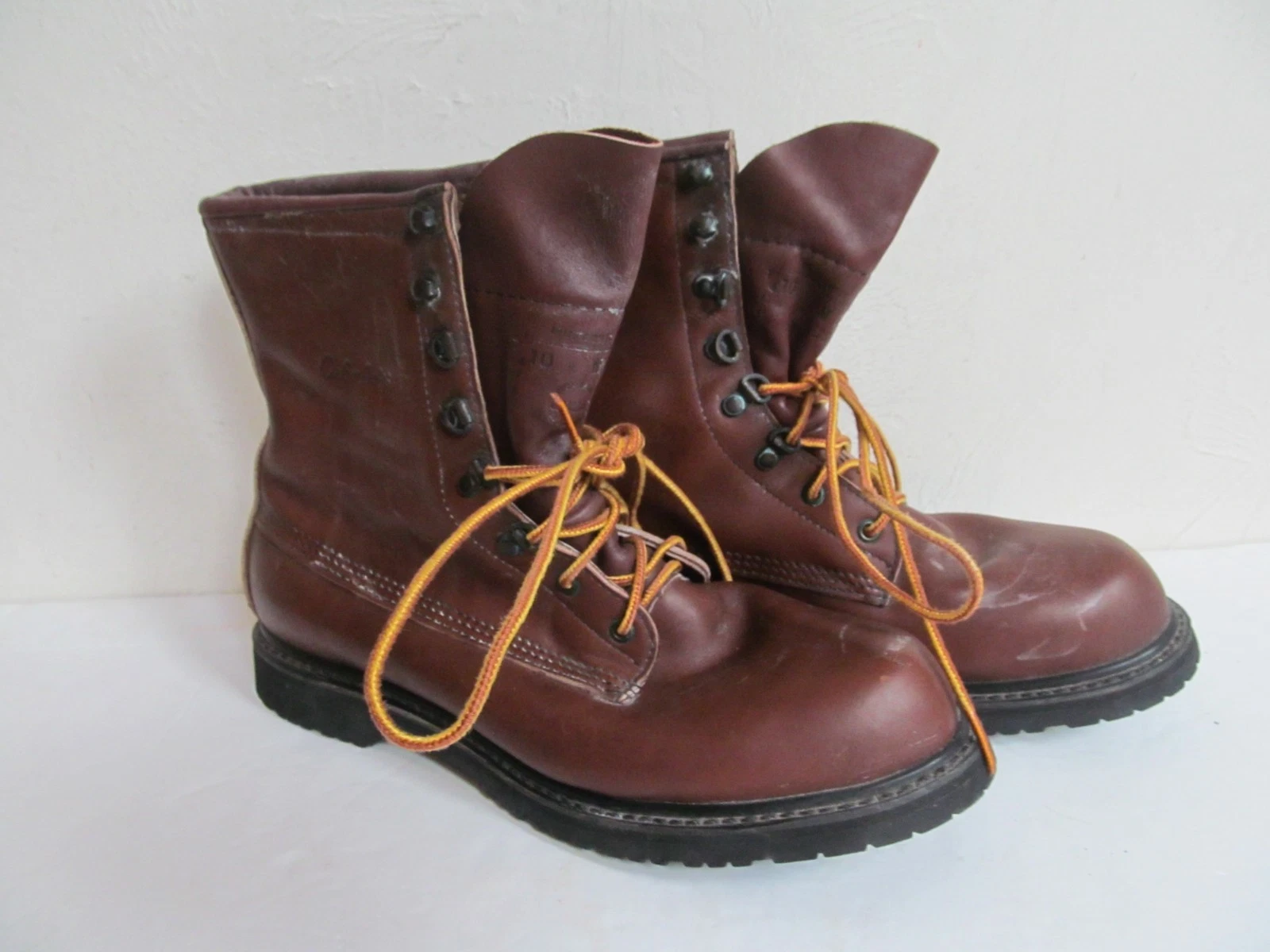 Cabelas Gore Tex brown leather boots 10 M Insulated Union Made #02275