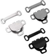 Honbay 36 Pairs Metal Sewing Hooks and Eyes Closure Pants Hook and Eye for Bra T