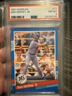 1991 Donruss Ken Griffey Jr #77 PSA 8