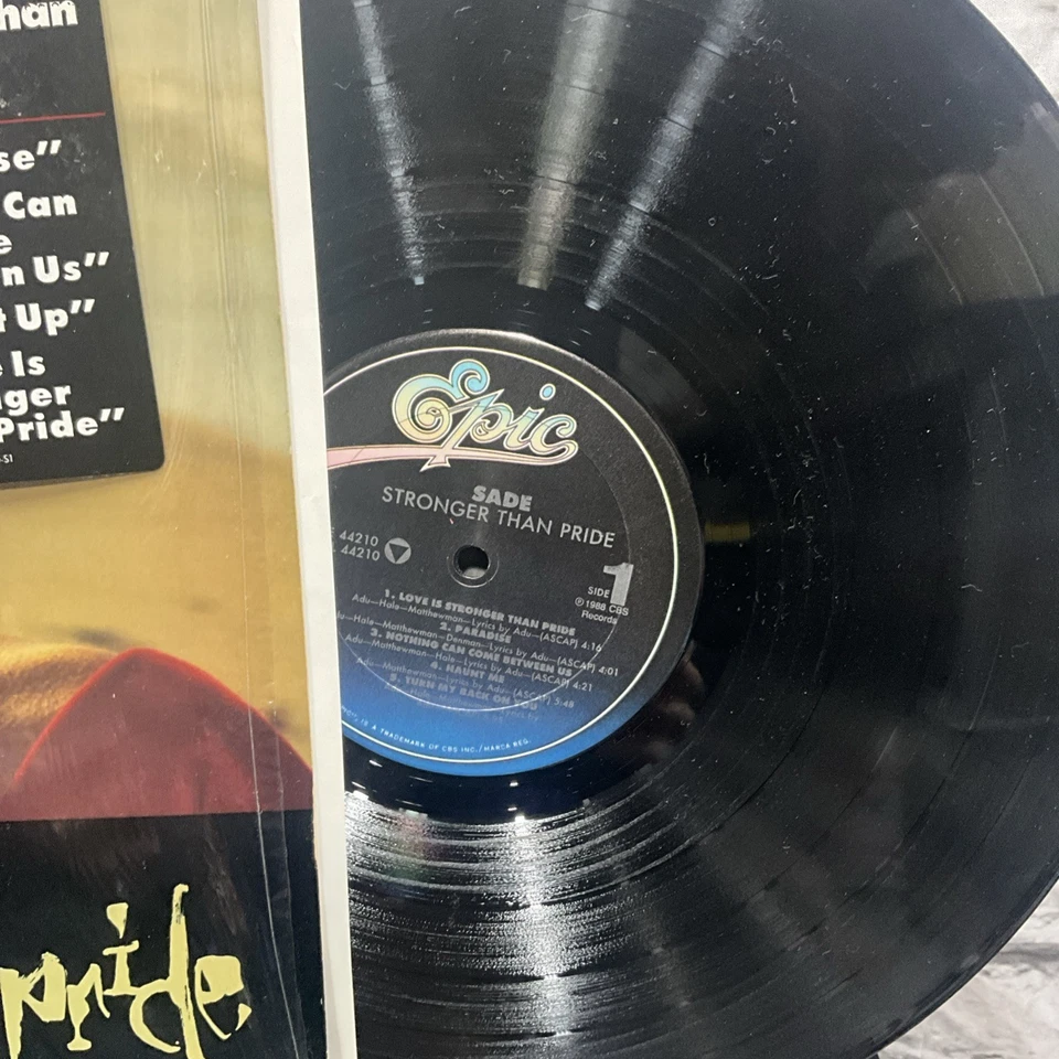 sade stronger than pride vinyl - Image 3 of 4