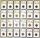 Lincoln Wheat Cent 24-Coin Set - 1923 to 1957 - NGC Certified - 17 are MS