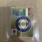 Panini Europa 80 Italy badge number 136 recovered removed from album new backing
