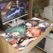 Honkai: Star Rail Trailblazer HD Keyboard Mouse Pad Gaming Desk Playmat Mat Gift
