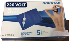 New 220 Volt Heating Pad Moist Dry 220V 240V 50 60Hz (Non-US Compliant)