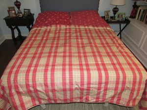 King Size Custom Made Duvet Cover With Dragonfly Shams 3 Items