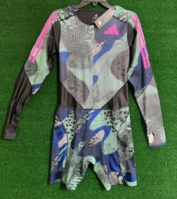$300 Men's Adidas Adizero Long Sleeve Speedsuit Running $300 Men's Adidas Adizero Long Sleeve Speedsuit Running