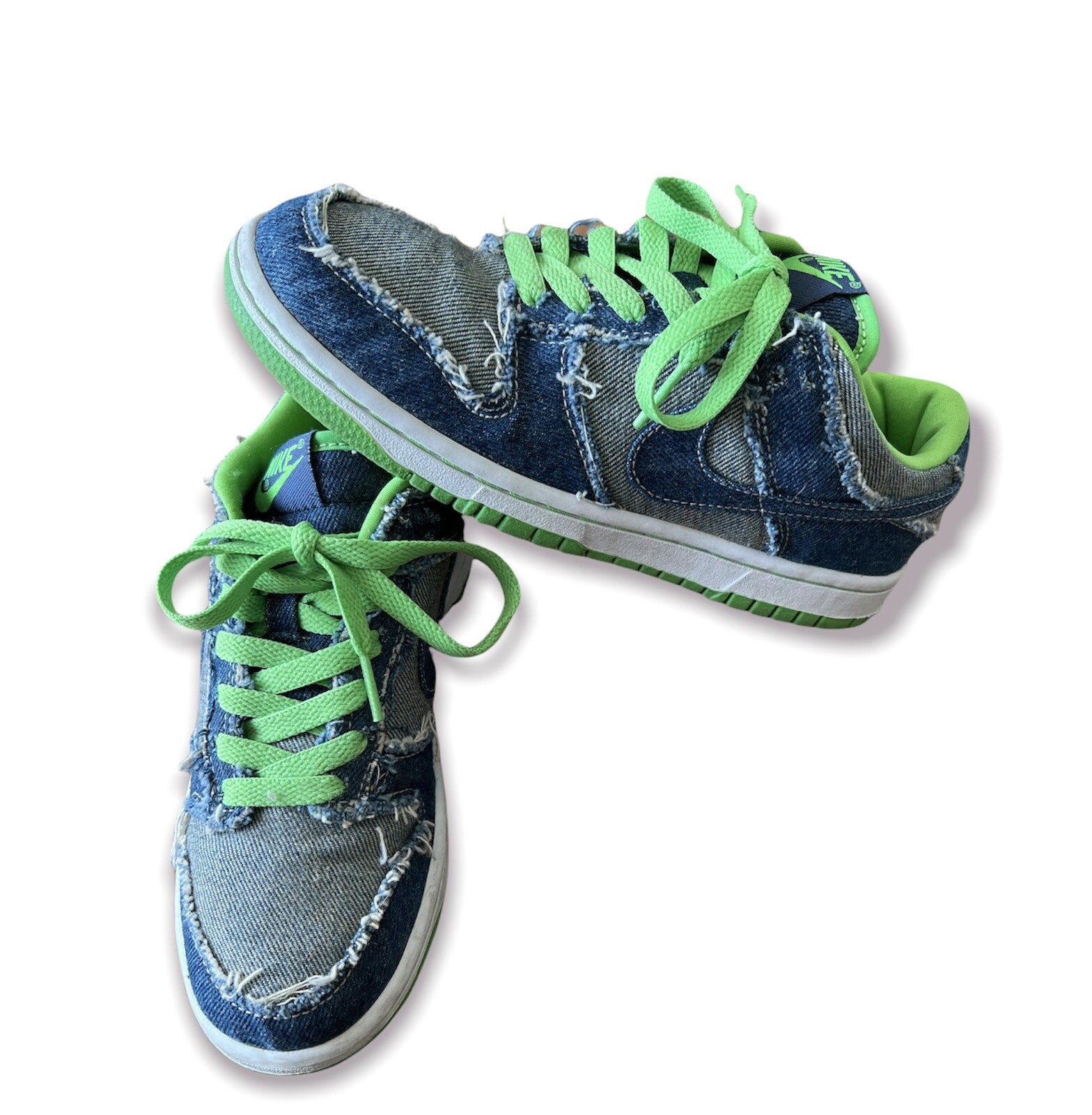 Nike Dunk HULK Blue Denim (GS) | eBay