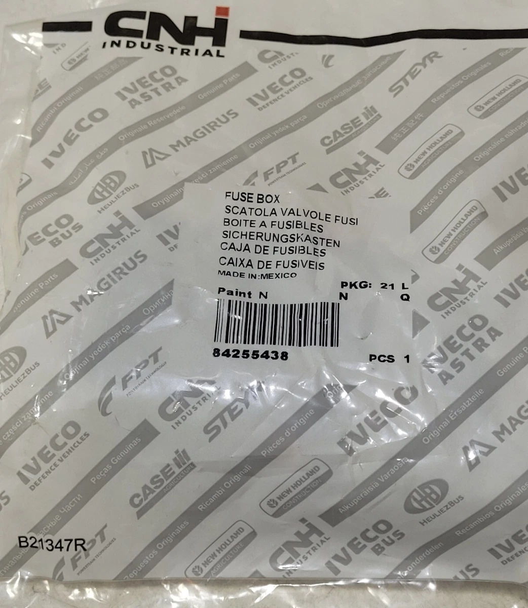 CNH Replacement Fuse Box Case New Holland Genuine OEM 84255438 | eBay 