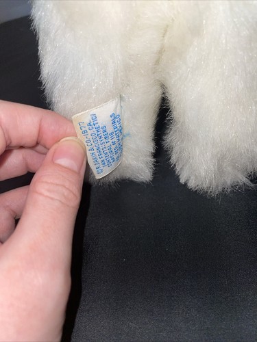 12”x12” 1977 Dakin Pillow Pets Husky Dog Wolf Plush puppy Little Nanook Tags - Picture 4 of 5
