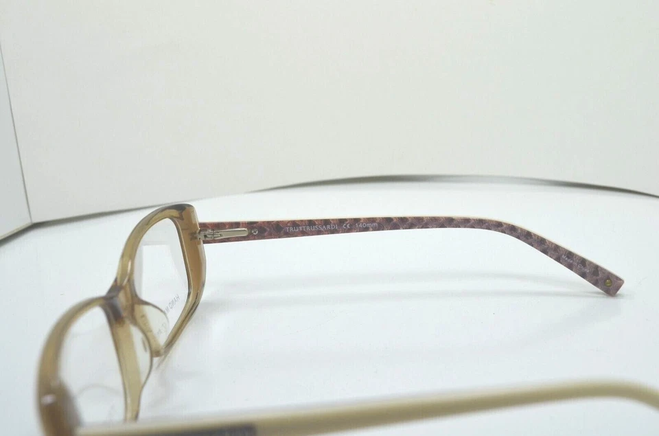 NUEVO AUTÉNTICO TRUSSARDI TR 12702 LB marco de gafas Foto 3 de 4
