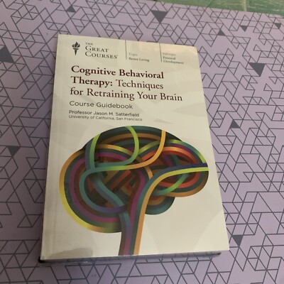 Cognitive Behavioral Therapy Retraining Brain Great Courses DVD & Coursebook