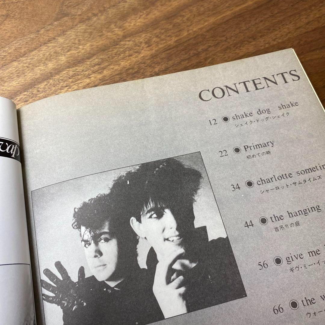 The cure Live concert スコアブック The cure Live concert スコアブック THE CURE LIVE CONCERT