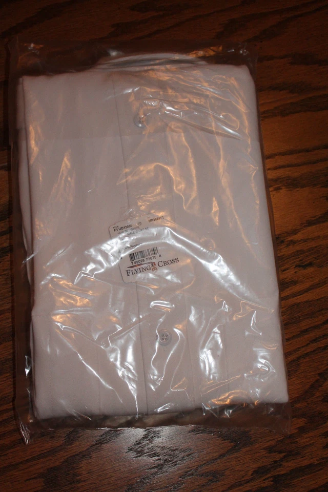 Camisa Flying Cross Blanca Manga Corta EMT Policía Bomberos Talla 15 F1 UD12000 Foto 2 de 4