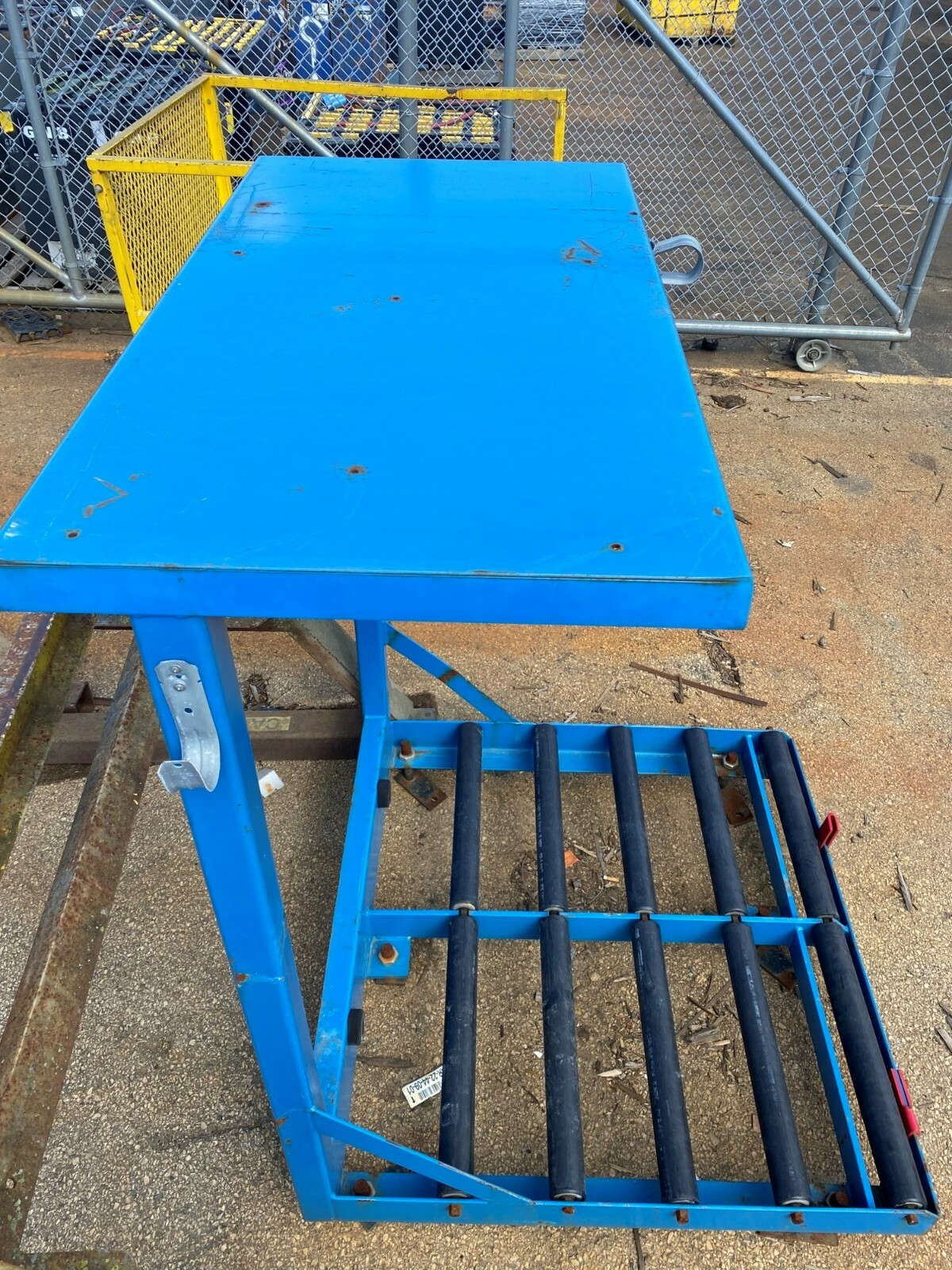 Forklift Battery Roller Stand eBay