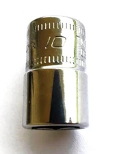 *NEW* Snap-on Tools USA 1/4" Drive 10mm Shallow Socket 6PT # TMM10 *FLANK DRIVE*
