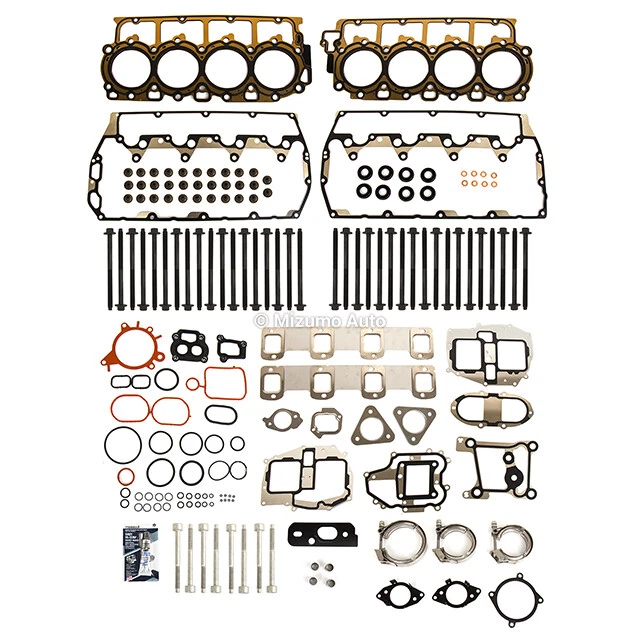Conjunto de parafusos de junta de cabeça ajuste 11-14 Ford F250 F350 F450 F550 6.7L DIESEL OHV 32V - Imagem 4 de 4