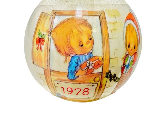 Hallmark Keepsake 1978 The Christmas Spirit By Betsey Clark Satin Ornament - Picture 6 of 13