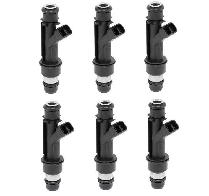 原始设备制造商 6X Delphi 燃油喷射器适用于 2004 - 2007 年别克 Rainier 雪佛兰 GMC 25345324 — 第 2/4 张图片