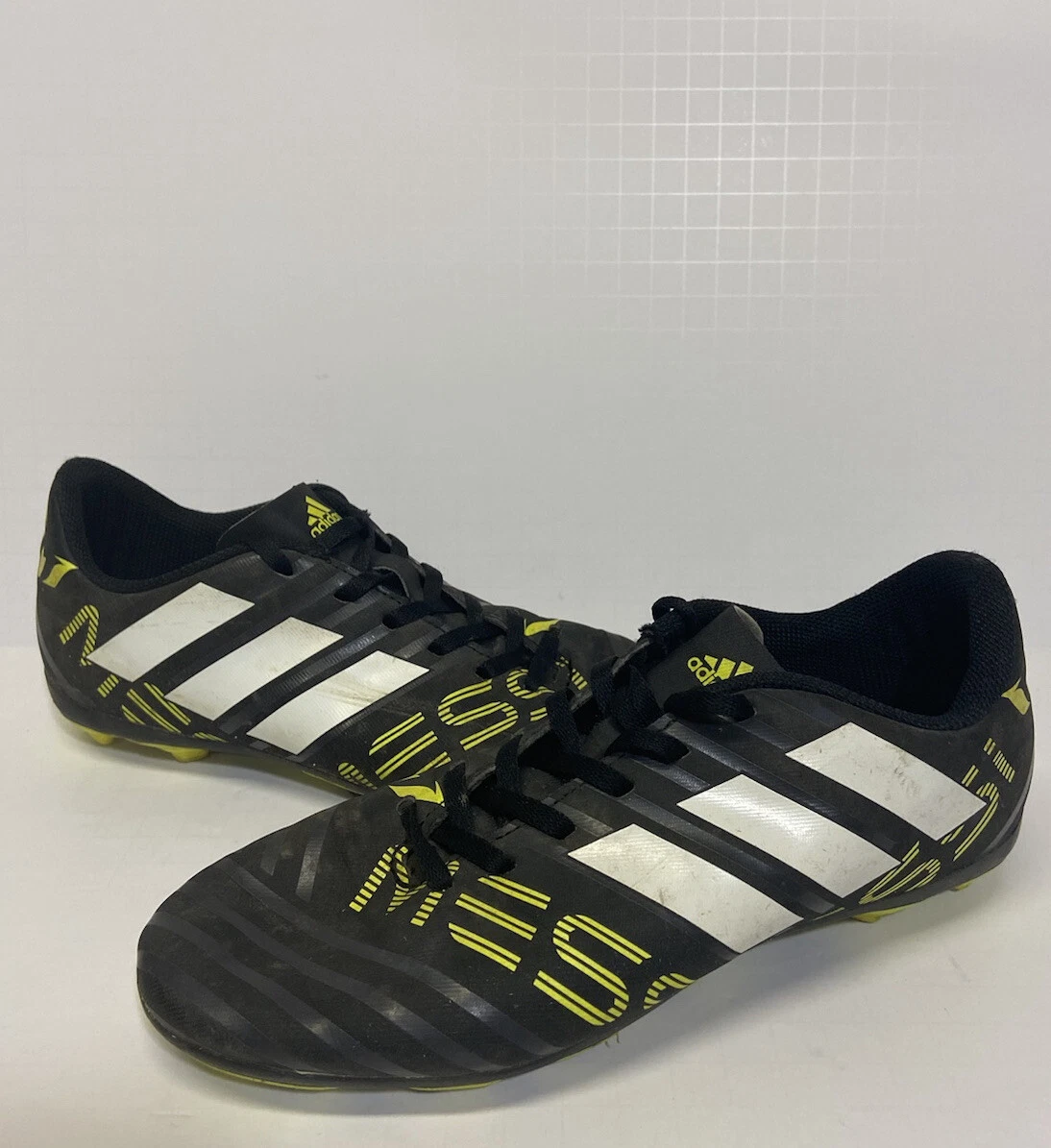 Es mas que Hazme estafa Adidas Nemeziz Messi 17.4 FXG &#039;Black Solar Yellow&#039; Soccer Cleat  Men&#039;s US 4.5 | eBay