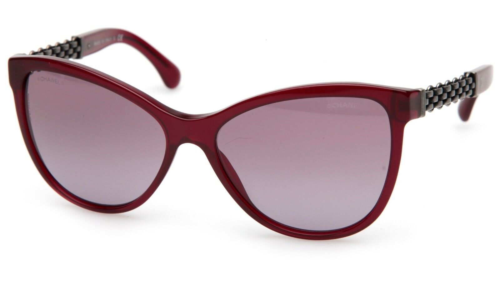 Chanel 4243 C108/S1 Burgundy Shield Sunglasses