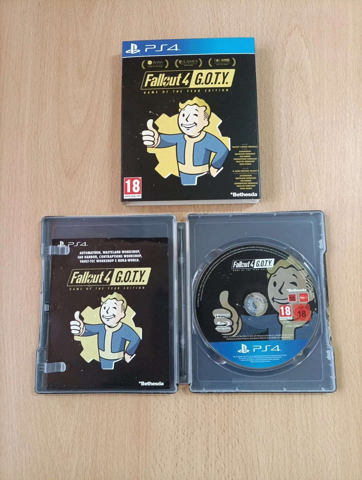 Fallout 4 GOTY - Game of The Year - PS4! Usato Come Nuovo Versione Italiana!, foto 2 di 5