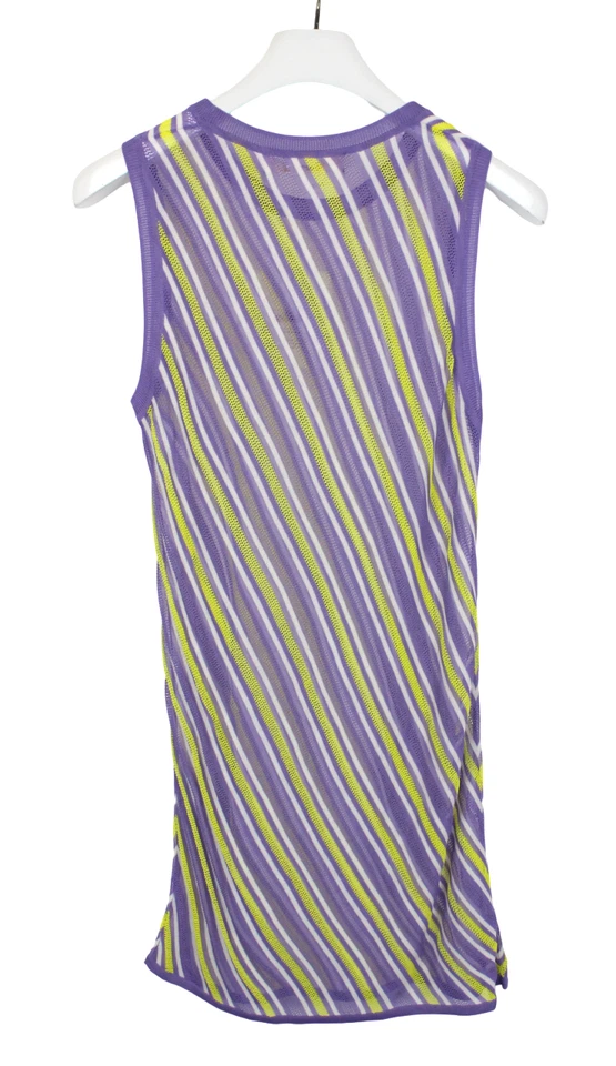 Diane Von Furstenberg Kleid Damen XS Ärmellos Merino Wollmischung Strand Strick - Bild 3 von 4