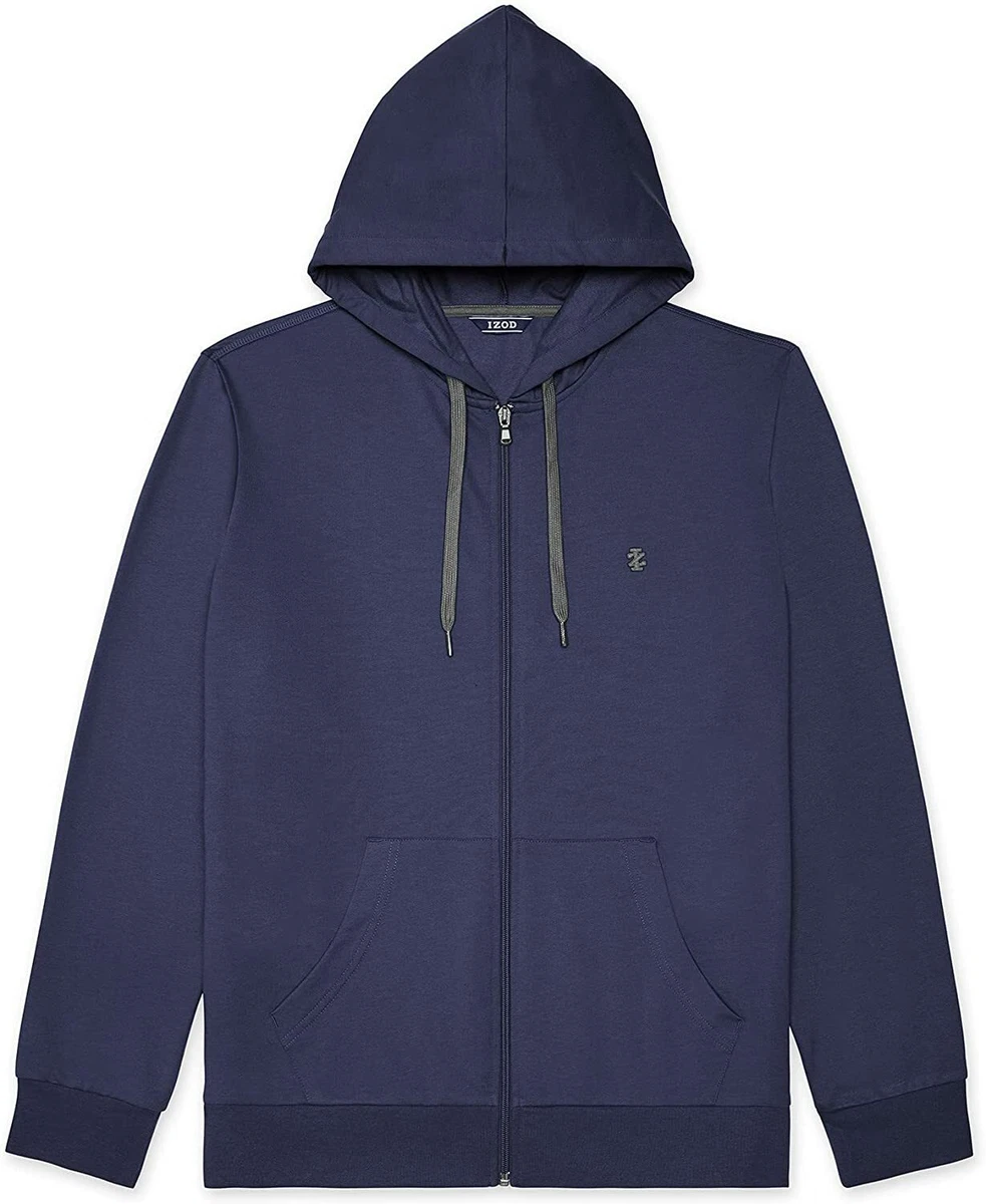 Izod men's fitted sales pullover hoodie