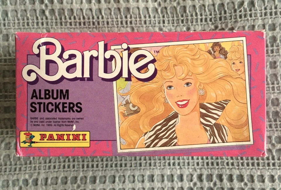 Adesivos para álbum 1989 Panini Barbie - 432 na caixa - Imagem 3 de 4