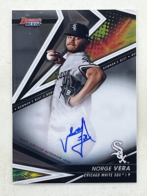 Norge Vera 2022 Bowman's Best Best Of 2022 Auto #B22-NV MLB White Sox Card