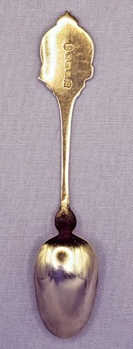 King George V & Queen Mary Antique 1905 Stg Silver collectors Spoon England UK - Picture 7 of 7