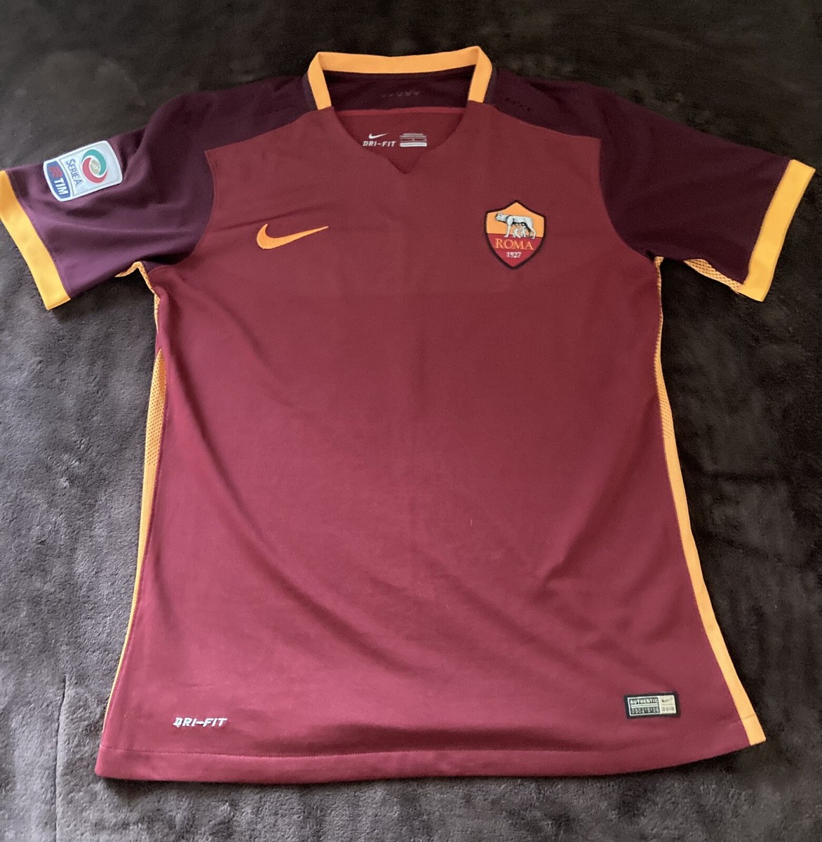 ASローマ 15/16 トッティ ローマ(AS Roma)15-16 H ホーム #10 トッティ(Totti) - USED