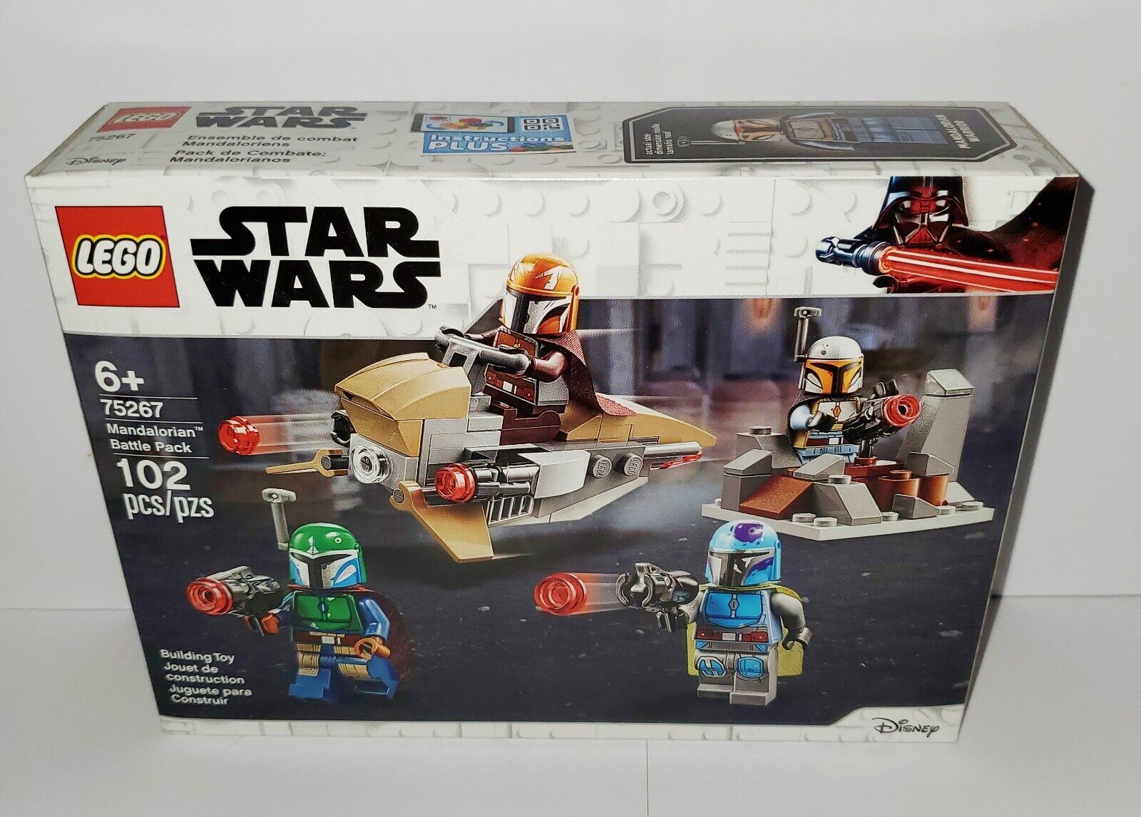 Lego STAR WARS Set 75267 MANDALORIAN BATTLE PACK 4 MiniFigs WARRIOR NEW FreeSHIP