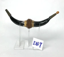 Handmade Double Ender Powder Horn for Flintlocks & Muzzleloading - Powder Horn