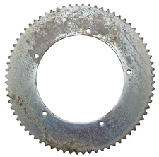 72T #35 Steel Sprocket 5-11/16 Bolt Circle 5" ID Go Kart Cart Parts Mini Bike 