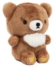 Authentic San-X Chairoikoguma Bear Plush Stuffed Toy Small 7" Rilakkuma NEW