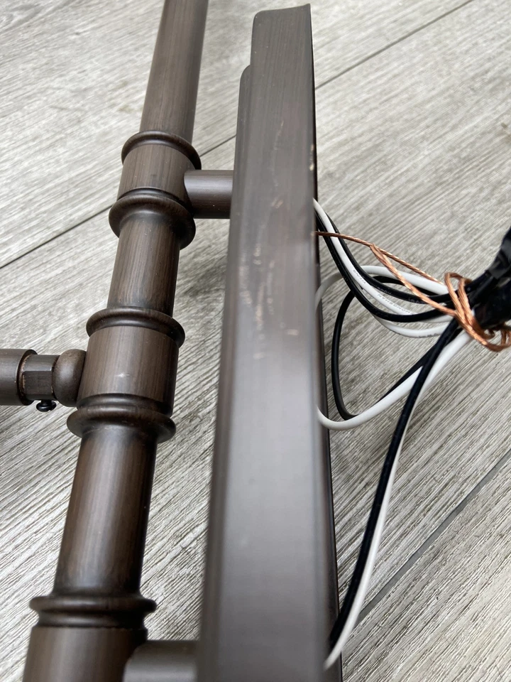 Golden Lighting 3602-3SF RBZ-RBZ Duncan 3 Light 35"W Fixed Rail Ceiling READ** - Image 4 of 4