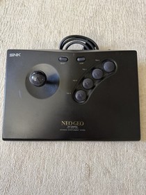SNK Neo Geo AES Console JMKurtz RCA Mod OEM PSU 2 Original Joysticks Tested